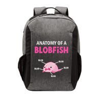 Anatomy Of A Blobish Ugly Blob Fish Vector Backpack