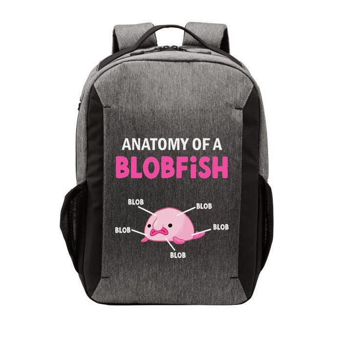 Anatomy Of A Blobish Ugly Blob Fish Vector Backpack