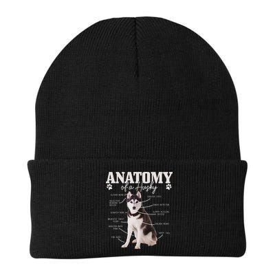 Anatomy Of A Siberian Husky Funny Cute Dog Husky Mom Dad Beanie