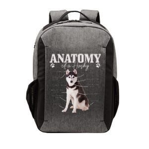 Anatomy Of A Siberian Husky Funny Cute Dog Husky Mom Dad Vector Backpack