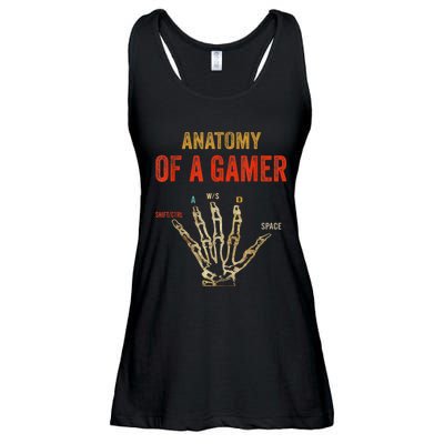 Anatomy Of A Gamer Gaming Gifts For Gamer Ladies Essential Flowy Tank