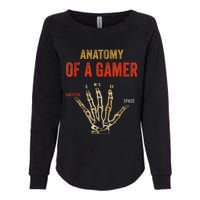 Anatomy Of A Gamer Gaming Gifts For Gamer Womens California Wash Sweatshirt