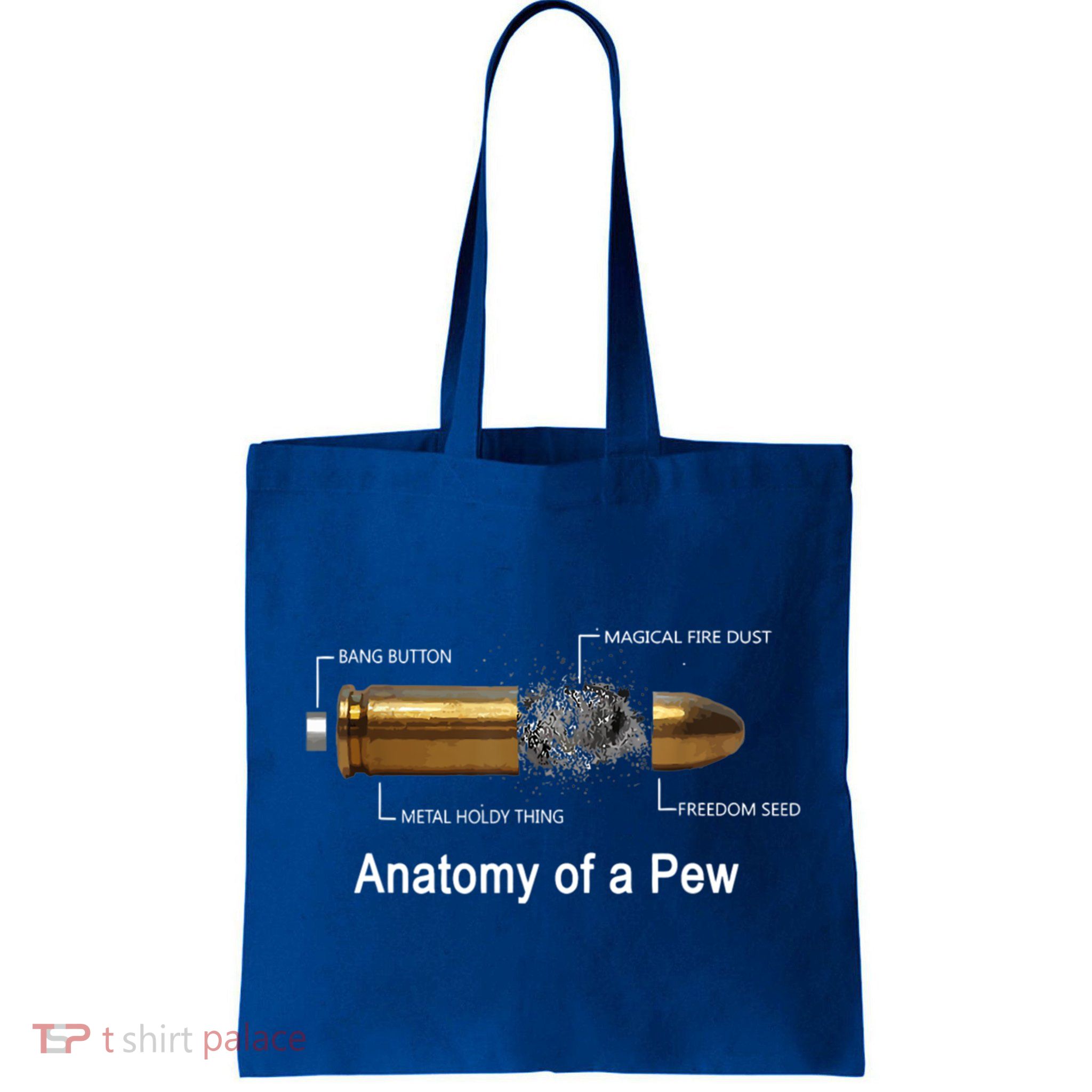 Anatomy Of A Pew Labeled Gift Bag