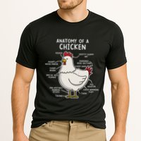 Anatomy Of A Chicken Country Farm Cooling Performance Crew T-Shirt