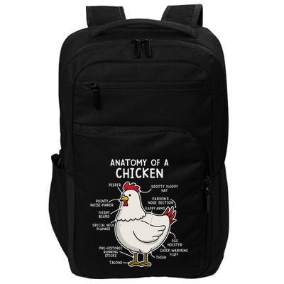 Anatomy Of A Chicken Country Farm Impact Tech Backpack