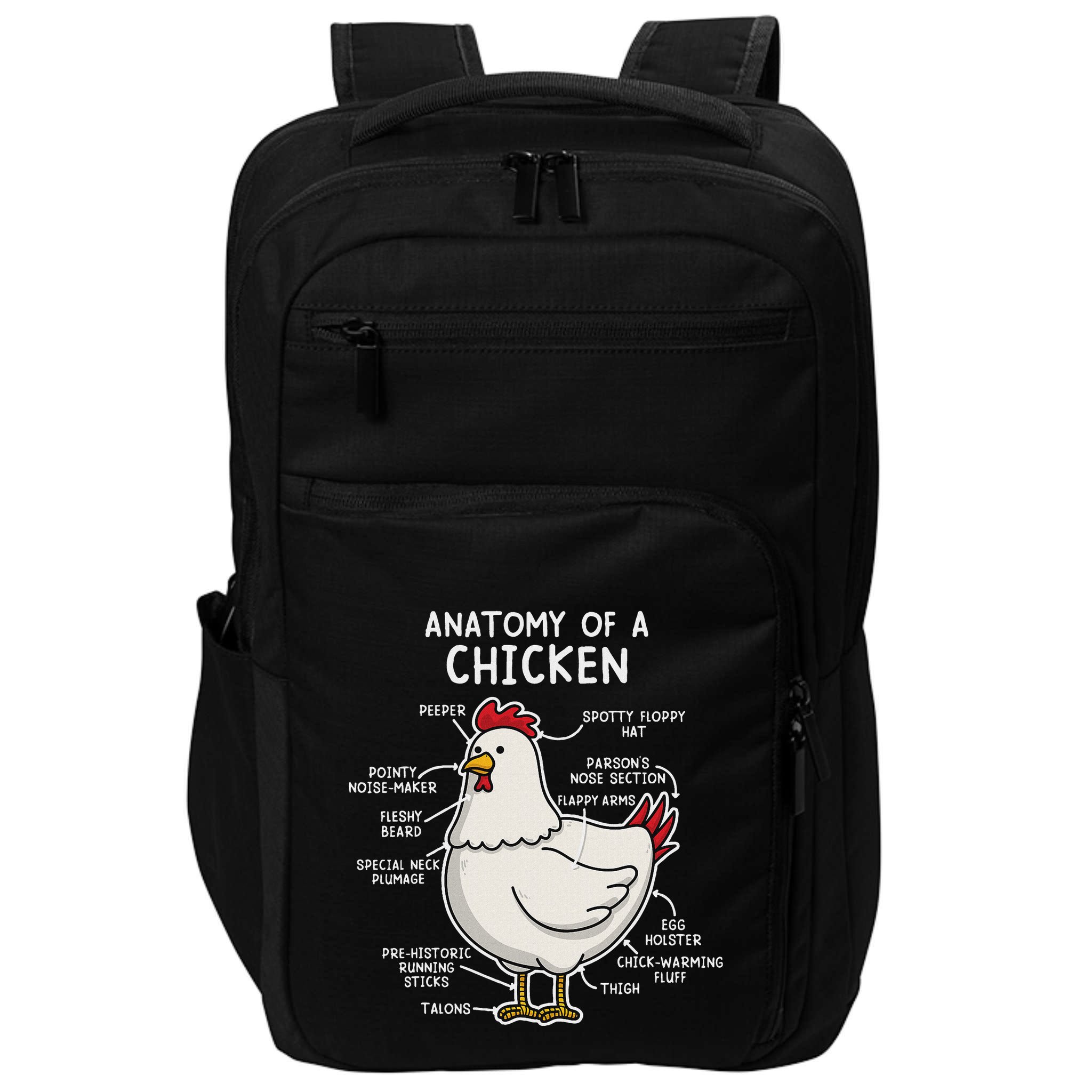 Anatomy Of A Chicken Country Farm Impact Tech Backpack