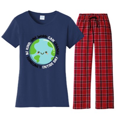 AntiBully Orange Be Kind Unity Day AntiBullying Women's Flannel Pajama Set