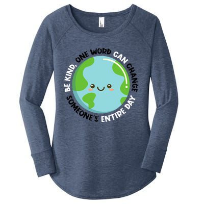 AntiBully Orange Be Kind Unity Day AntiBullying Women's Perfect Tri Tunic Long Sleeve Shirt