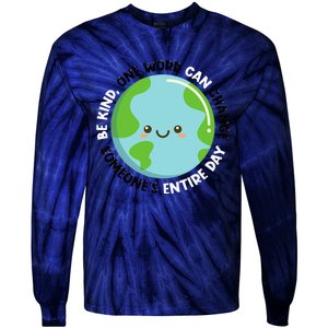 AntiBully Orange Be Kind Unity Day AntiBullying Tie-Dye Long Sleeve Shirt