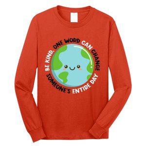 AntiBully Orange Be Kind Unity Day AntiBullying Long Sleeve Shirt