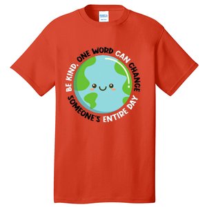 AntiBully Orange Be Kind Unity Day AntiBullying Tall T-Shirt