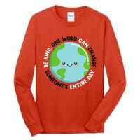 AntiBully Orange Be Kind Unity Day AntiBullying Tall Long Sleeve T-Shirt