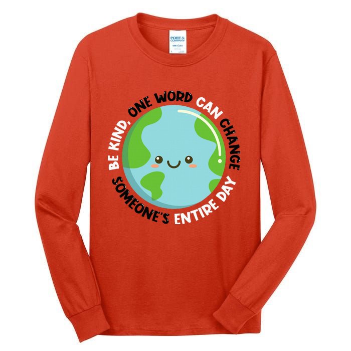 AntiBully Orange Be Kind Unity Day AntiBullying Tall Long Sleeve T-Shirt