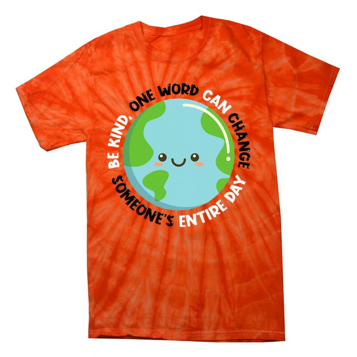 AntiBully Orange Be Kind Unity Day AntiBullying Tie-Dye T-Shirt