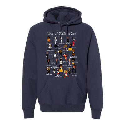 Abcs Of Black History Month Original Juneteenth Premium Hoodie