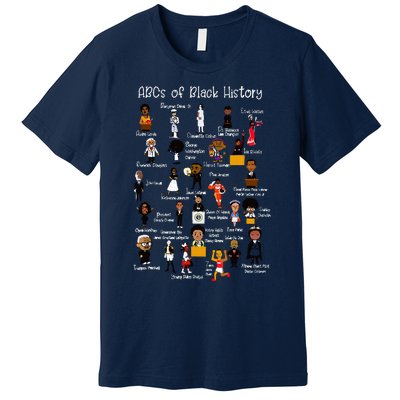 Abcs Of Black History Month Original Juneteenth Premium T-Shirt