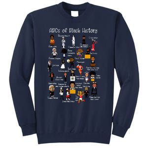 Abcs Of Black History Month Original Juneteenth Tall Sweatshirt