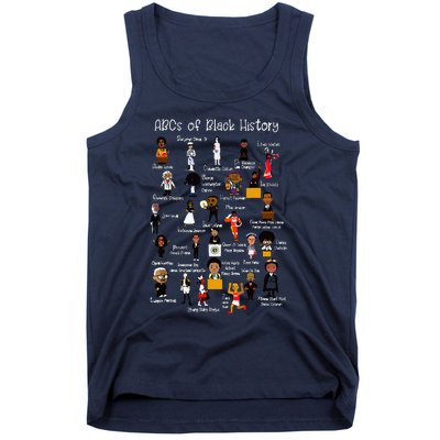 Abcs Of Black History Month Original Juneteenth Tank Top