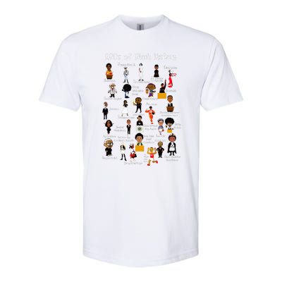 Abcs Of Black History Month Original Juneteenth Softstyle CVC T-Shirt