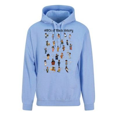 ABCs Of Black History Month Pride African American Teacher Unisex Surf Hoodie