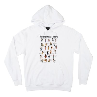 ABCs Of Black History Month Pride African American Teacher Hoodie