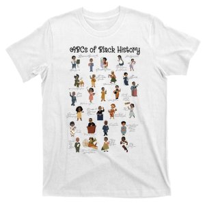 ABCs Of Black History Month Pride African American Teacher T-Shirt