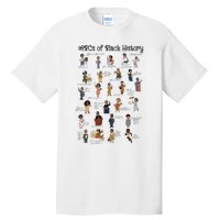 ABCs Of Black History Month Pride African American Teacher Tall T-Shirt