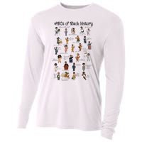 ABCs Of Black History Month Pride African American Teacher Cooling Performance Long Sleeve Crew