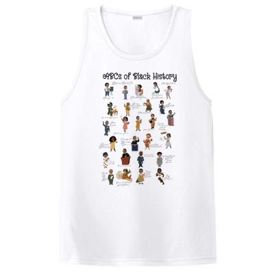 ABCs Of Black History Month Pride African American Teacher PosiCharge Competitor Tank