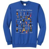 Abcs Of Black History Month Gift Original Black History Funny Gift Sweatshirt