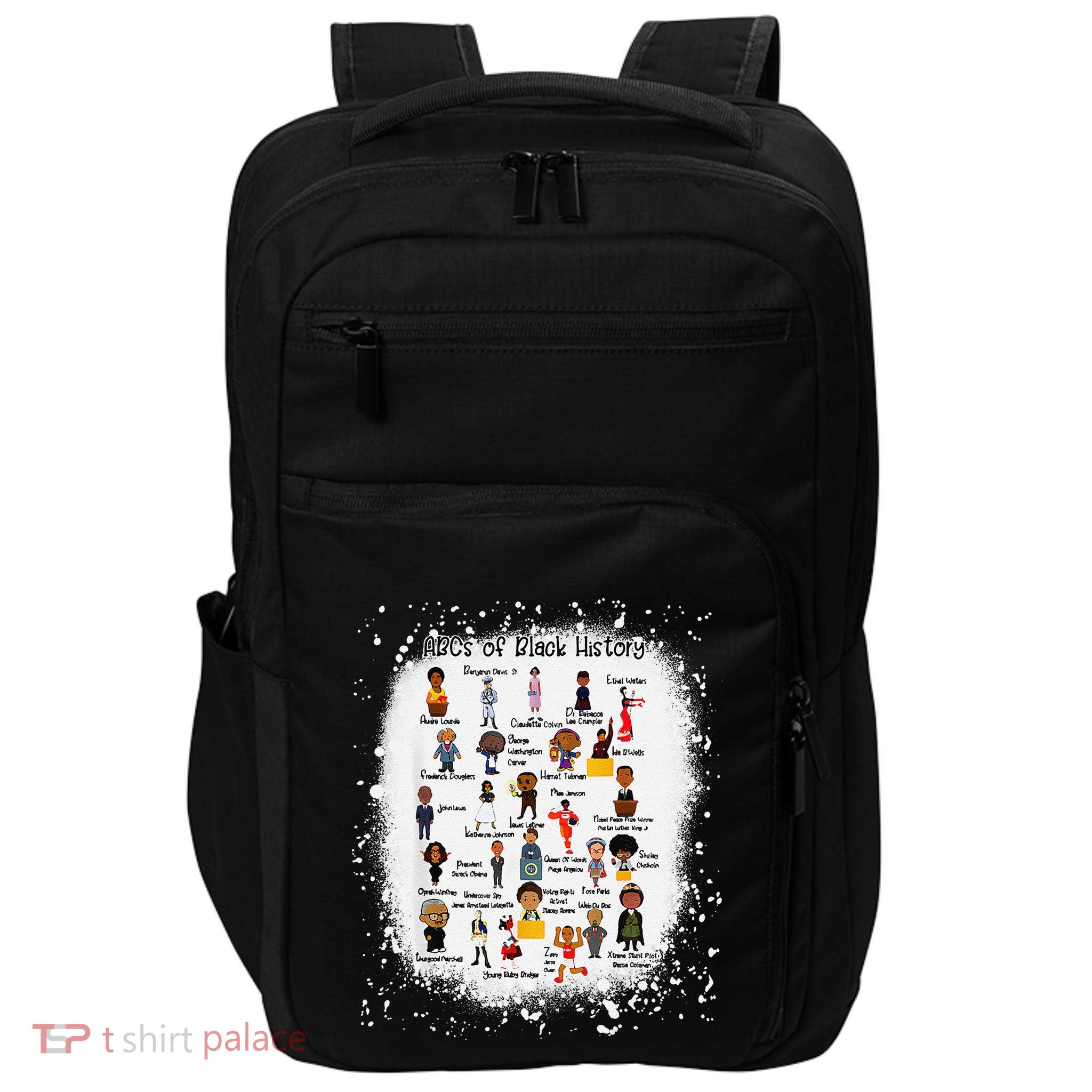 AbcS Of Black History Month Pride Teacher Impact Tech Backpack