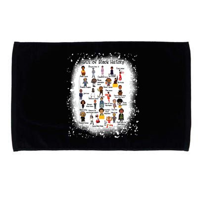 ABCs Of Black History Month Teacher African American Pride Microfiber Hand Towel