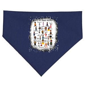 ABCs Of Black History Month Teacher African American Pride USA-Made Doggie Bandana