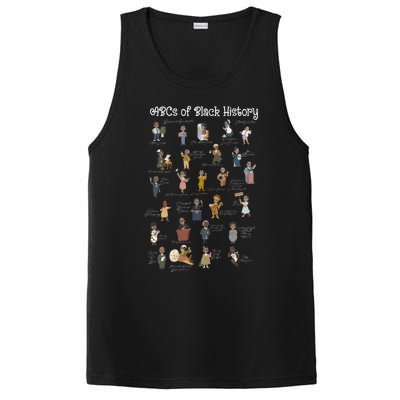 Abcs Of Black History Month Pride African American Teacher Funny Gift PosiCharge Competitor Tank