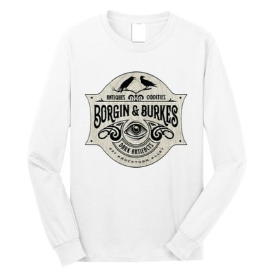 Antiques Oddities Borgin And Burkes Dark Artifacts Raven Long Sleeve Shirt