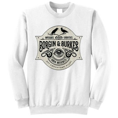 Antiques Oddities Borgin And Burkes Dark Artifacts Raven Sweatshirt