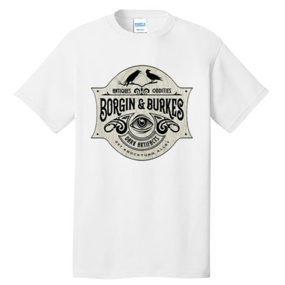 Antiques Oddities Borgin And Burkes Dark Artifacts Raven Tall T-Shirt