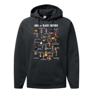 ABCs Of Black History Performance Fleece Hoodie