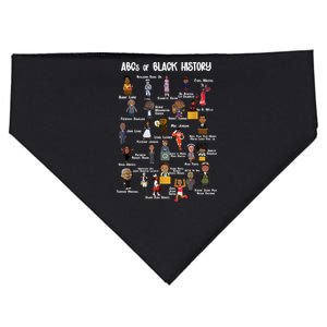 ABCs Of Black History USA-Made Doggie Bandana