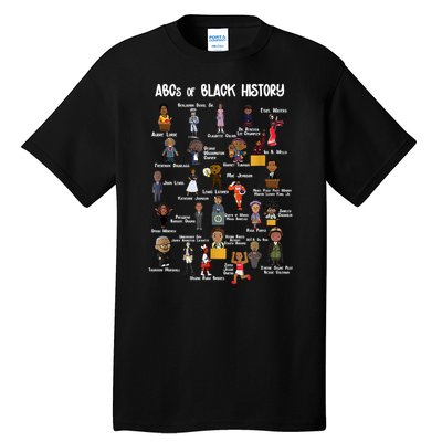 ABCs Of Black History Tall T-Shirt