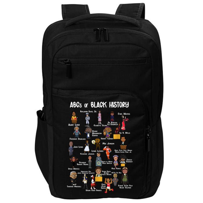 ABCs Of Black History Impact Tech Backpack