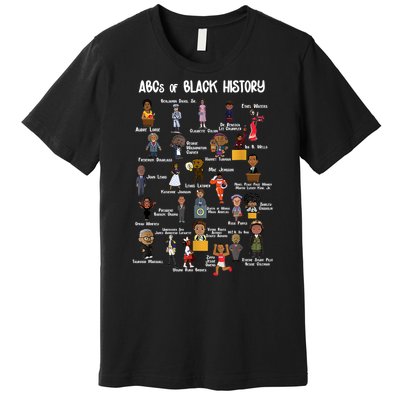 ABCs Of Black History Premium T-Shirt