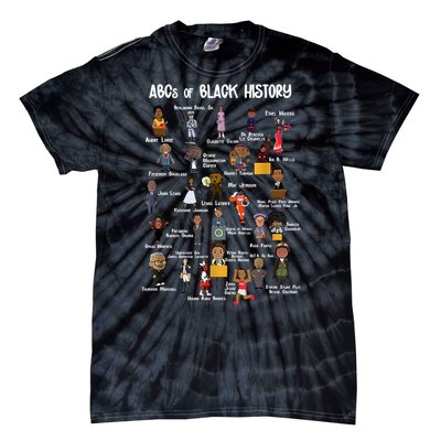 ABCs Of Black History Tie-Dye T-Shirt