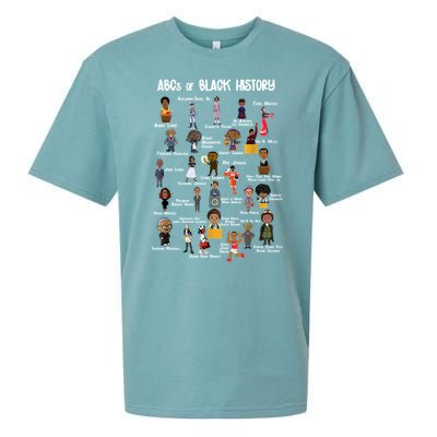 ABCs Of Black History Sueded Cloud Jersey T-Shirt