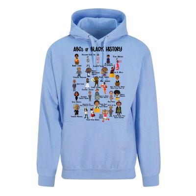 ABCs Of Black History Unisex Surf Hoodie