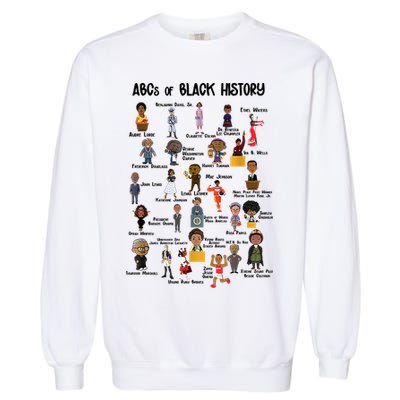 ABCs Of Black History Garment-Dyed Sweatshirt