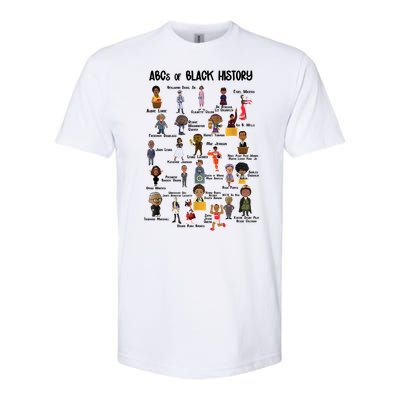 ABCs Of Black History Softstyle CVC T-Shirt