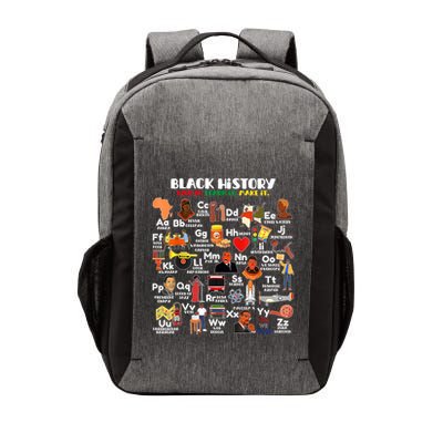 Abcs Of Black History Month Pride Live It Learn It Teacher Vector Backpack