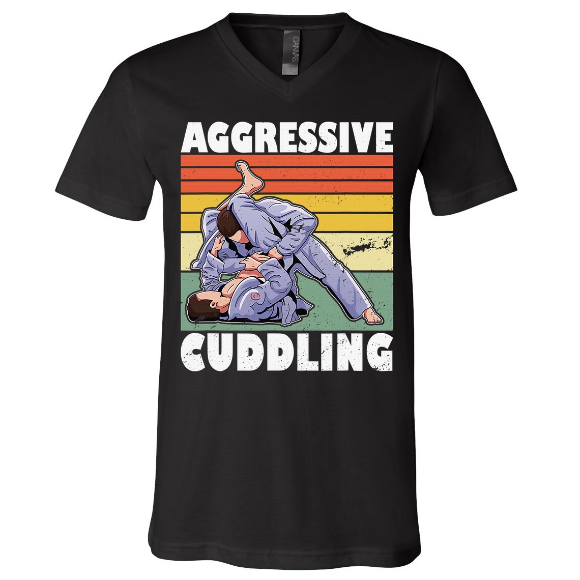 Anatomy Of Brazilian Jiu Jitsu Martial Arts BJJ Gift V-Neck T-Shirt