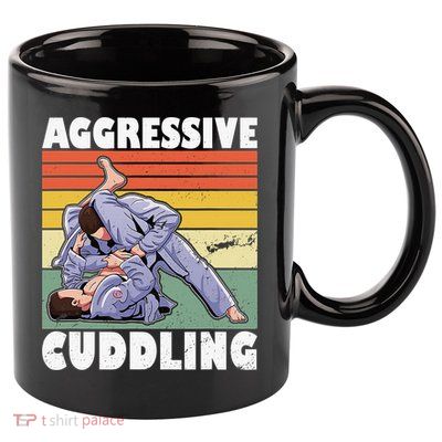Anatomy Of Brazilian Jiu Jitsu Martial Arts BJJ Gift 11oz C Handle Ceramic Mug